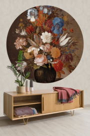 Painted Memories 2 Fotobehang Circle 8038C Still life with Flowers 3/Stilleven