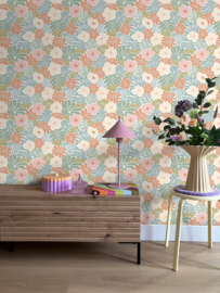 Color Pop Esta Home Behang 131004 Bloemen/Gratis Lijm