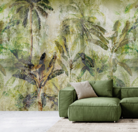 Behangexpresse Dreaming of Nature Fotobehang INK7725 Walk In The Jungle Green