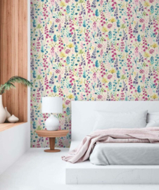 AS Creation Aquarell Dreams Behang 396061 Botanisch/Wilde Bloemen