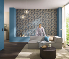 DWD Fashion for Walls 5 Behang 10525-08 Twill/Modern