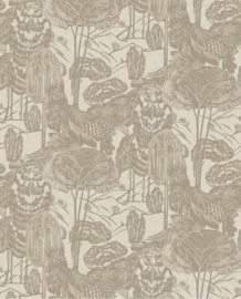 Eijffinger Groovy Behang 340541 Grafische Bladeren/Landelijk( met gratis lijm)
