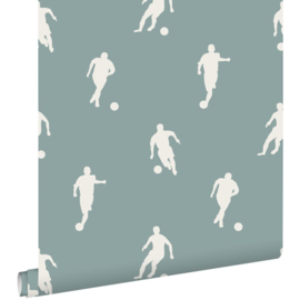 Esta Home To The Moon And Back Behang 139506 Voetbalspelers/Sport