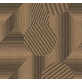 Origin 3D Reflections Fotobehang 357314 3D Wood/Hout