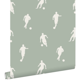 Esta Home To The Moon And Back Behang 139505 Voetbalspelers/Sport
