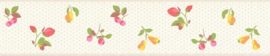 Rasch Petite Fleur 5 Behangrand 288598 Fruit/Aardbei/Bosbes