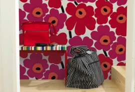 Hookedonwalls Marimekko Behang 23354 Unikko/Retro Bloemen