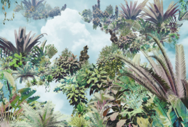 Komar Home Imagine Edition 4 Fotobehang XXL4-1025 Tropical Heaven/Botanisch/Bladeren