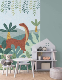 AS Creation Lilly en Luis Fotobehang 770621 Dino Delight/Dinosaurus