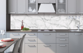 Dimex Zelfklevende Keuken Achterwand KL-260-108 White Marble/Marmer