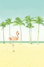 Eijffinger Wallpower Junior Fotobehang 364147 Aloha Beach/Flamingo