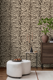 AS Creation Anna D'Andrea Behang 782172 Dierenhuiden/Zebra