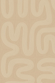 Arte Tali Behang 60711 Sarana Cashew/Organische vormen beige bruin