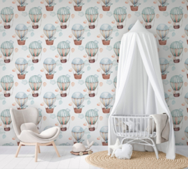 Noordwand Kids Walls Behang 45865 Dieren/Ballonvaart/Krokodil