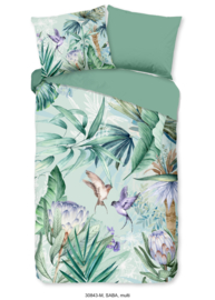 Muller Textiles Dekbedovertrek 30843 Saba/Pure/Botanisch/1 persoons