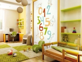 Noordwand  Little Ones Fotobehang 414009 Zoo Numbers/Dieren