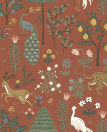 Eijffinger Rifle Paper Co Behang RP7301 Menagerie/Dieren/Bloemen
