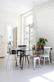 Esta Home Black & White Behang 155-139120 Tegel/Modern