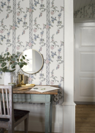 Boras Tapeter Icons Behang 4507 Bloemen Streep/Slottsteatern