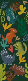 Dutch Wallcoverings Sam & Luca INK8038 Happy Dino's Dark/Dinosaurus