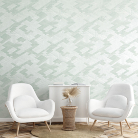 Hohenberger Slow Living Behang 64679 Ralph Frost Mint/Modern