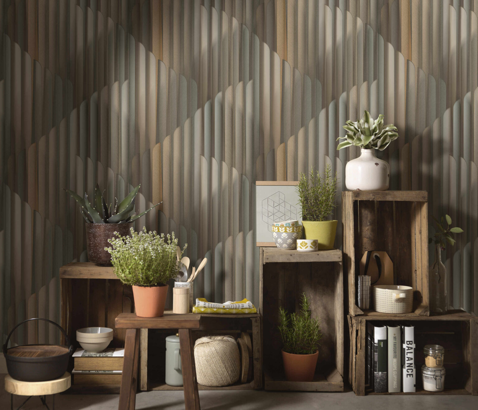 Dutch Wall Decor Elysium Behang 10471-15 Grafisch Modern