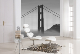 Fotobehang.  CL40B  City Love/San Francisco/Brug