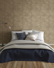 Dutch Wallcoverings Trilogy Behang FD24012 Metaal/Klinknagels