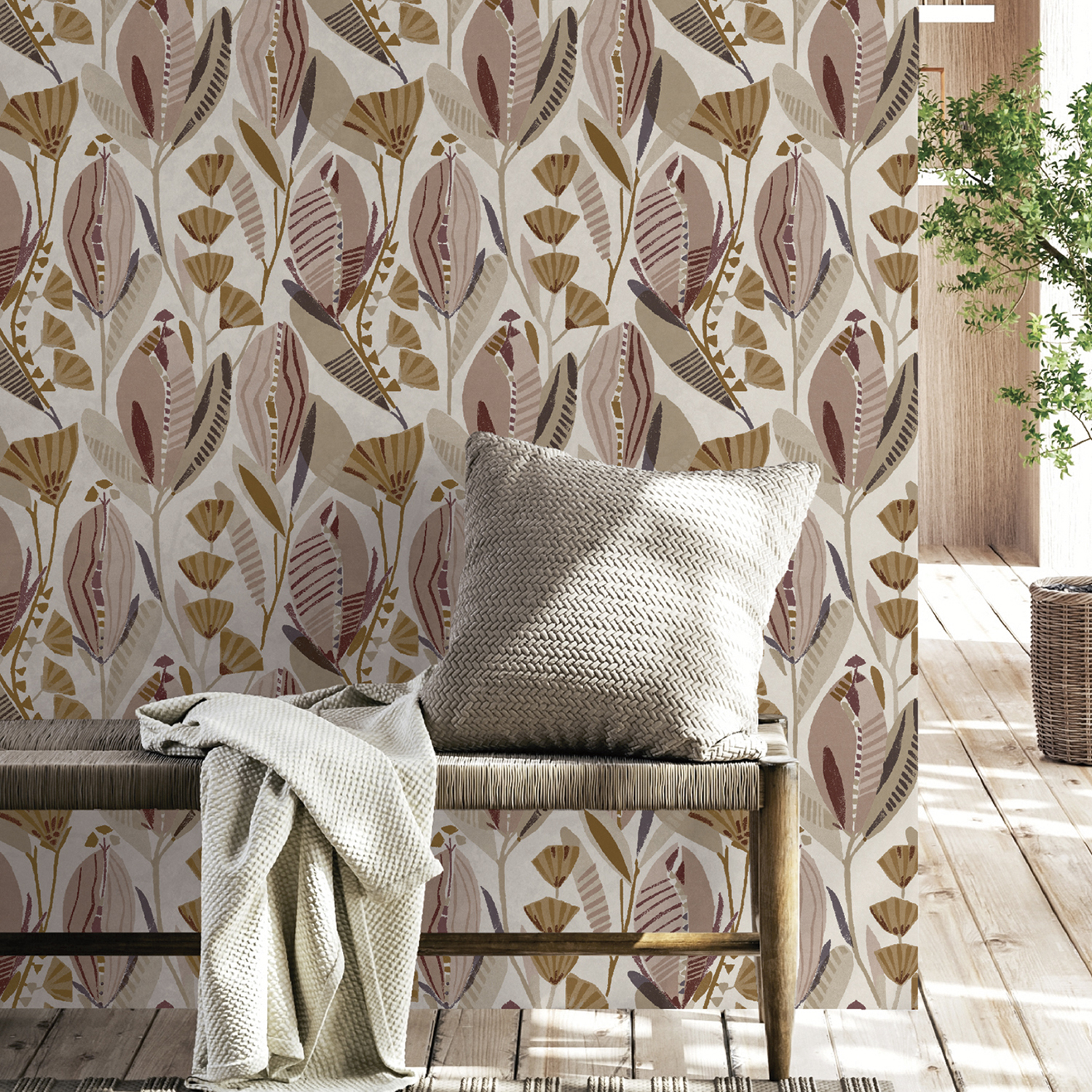 Lutèce Utopie Behang 51243513 Bloemen/Bladeren/Modern