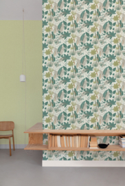 Dutch Wallcoverings Arcadia Behang A70702 Bladeren/Botanisch