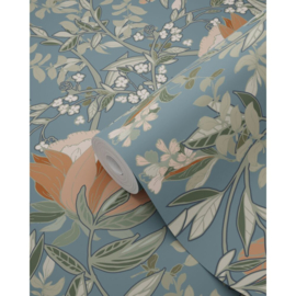 Esta Home Bloom Behang 139643 Vintage Bloemen in Art Nouveau Stijl
