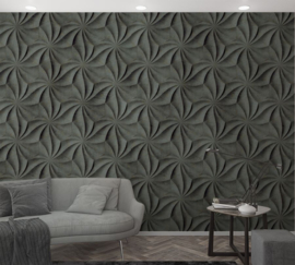 Noordwand Easy Smart Art Fotobehang 47228 Grafisch patroon in cement