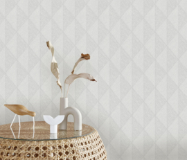 DWD Fashion for Walls 5 Behang 10524-31 Driehoek/Ruiten