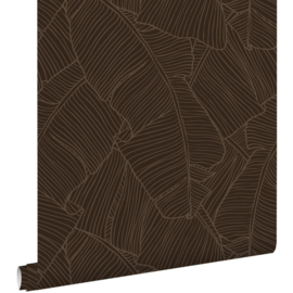 Esta Home Behang 131166 Bladeren Bruin