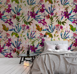 Walls by Patel Fotobehang DD110241 Mosaic Blossom 2