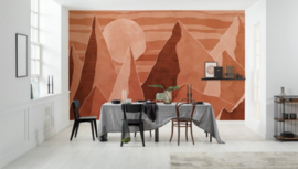 Noordwand Komar INK Fotobehang INX8-072 Desert Mile/Bergen