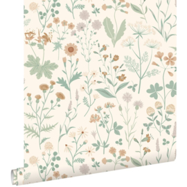 Esta Home Vintage Flowers Behang 139481 Veldbloemen/Botanisch