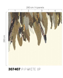 Eijffinger Museum Fotobehang 307407 Fancy Feather/Veren