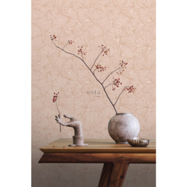 Esta Home To The Moon And Back Behang 139489 Ginkgo Bladeren