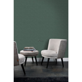 Origin 3D Reflections Behang 347636 Weefstructuur Moss Green