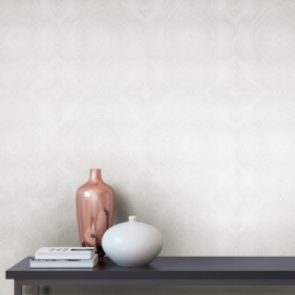 Hohenberger Slow Living Behang 30036 Flow Ivory White/Grafisch