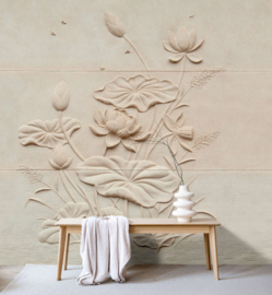 De Grote Tuinverbouwing 22 Maart Fotobehang AS Creation DD127881 3D Bloemen