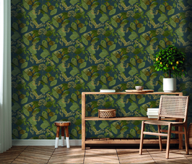Noordwand Herbarium Behang HE27233 Bladeren en Bloemen