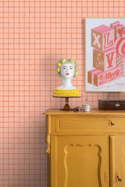 Color Pop Esta Home Behang 131596 Ruit/Blok Motief/Gratis Lijm