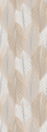 Nature Refined Select.D Fotobehang TD4315 Traviata Sand Grey/Bladeren