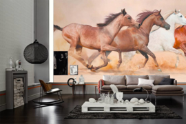 AS Creation Wallpaper XXL3  Fotobehang 470606XL Herd Gallops/Paard