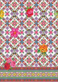 Behangexpresse Happy Living Fotobehang TD4005 Yucatan/Ruit