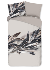 Muller Textiles Dekbedovertrek 31058 Gisele/Bladeren/1 persoons