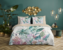 Muller Textiles Dekbedovertrek 30034 Descanso /Verdi Multi/Botanisch/Bloemen/Lits-Jumeaux