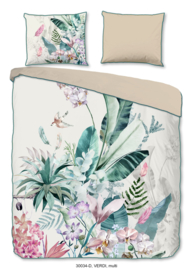 Muller Textiles Dekbedovertrek 30034 Descanso /Verdi Multi/Botanisch/Bloemen/Lits-Jumeaux